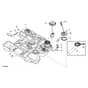 John Deere X734 - PC11845 - Fuel Tank - ST834851