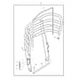 John Deere X734 - PC11845 - Front Brush - ST906492