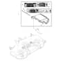 John Deere X734 - PC11845 - Discharge Chute - ST923643