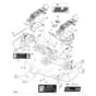 John Deere X734 - PC11845 - Shield Covers (070001 - ) - ST946839