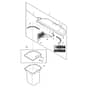 John Deere X738 - PC11846 - Hopper - ST541776