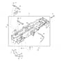 John Deere X738 - PC11846 - Frame - ST740758