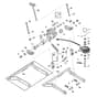 John Deere X738 - PC11846 - Mower Depth ( - 042350) - ST747473