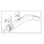 John Deere X738 - PC11846 - Powerflow Chute - ST846584