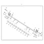 John Deere X738 - PC11846 - Roller Striping (070001 - ) - ST943828
