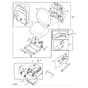 John Deere X739 - PC11847 - Seat ( - 070000) - ST740765