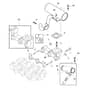 John Deere X748 - PC9511 - Muffler - ST538899