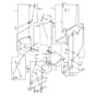 John Deere X748 - PC9511 - Frame - ST538999