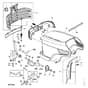 John Deere X748 - PC9511 - Hood / - ST539465