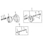John Deere X748 - PC9511 - Rear Wheel - ST539850
