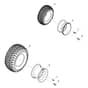 John Deere X748 - PC9511 - Wheels ( - 040000) - ST742192