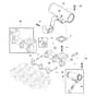 John Deere X749 - PC9703 - Muffler - ST538899