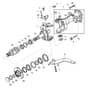 John Deere X749 - PC9703 - Left Axle - ST551696