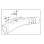 John Deere X749 - PC9703 - Chute Kit - ST926914