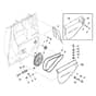 John Deere X750 - PC11848 - Belt - ST551489