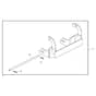 John Deere X750 - PC11848 - Rear Weight - ST603034