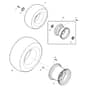 John Deere X750 - PC11848 - Wheel - ST780589