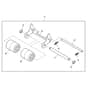 John Deere X750 - PC11848 - Roller Kit ( - 060000) - ST919230