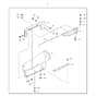 John Deere X750 - PC11848 - Chute Intake - ST924683