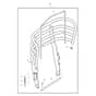 John Deere X754 - PC11849 - Brush Guard - ST750679