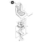 John Deere X754 - PC11849 - Seat - ST818350