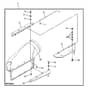 John Deere X754 - PC11849 - Chute Intake - ST924690