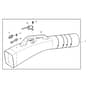 John Deere X754 - PC11849 - Chute Kit - ST926984