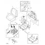 John Deere X754 - PC11849 - Seat (070001 - ) - ST942220