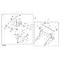 John Deere X758 - PC11850 - Click-N-Go™ Brackets - ST538986