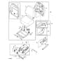 John Deere X758 - PC11850 - Seat ( - 070000) - ST740765