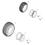 John Deere X758 - PC11850 - Wheels ( - 040000) - ST742192