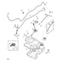 John Deere X758 - PC11850 - Fuel Tank - ST742525