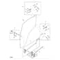 John Deere X758 - PC11850 - Cab Doors - ST790582