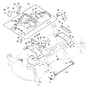 John Deere X758 - PC11850 - Mower Deck (040001 - 070000) - ST848509