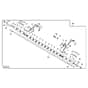 John Deere X758 - PC11850 - Roller Striping ( - 070000) - ST906915