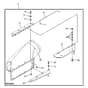 John Deere X758 - PC11850 - Chute Intake - ST924690