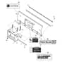 John Deere X758 - PC11850 - Front Blade - ST939552