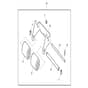 John Deere X940 - PC13377 - Front Roller ( - 060000) - ST922162