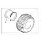 John Deere X948 - PC13378 - Rear Wheel - ST855173