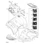 John Deere X948 - PC13378 - Fender Deck - ST905573