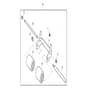 John Deere X948 - PC13378 - Roller Kit (060001 - ) - ST913984