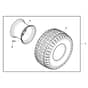 John Deere X949 - PC13379 - Rear Wheel - ST855173