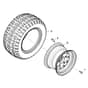 John Deere X949 - PC13379 - Wheels - ST906334