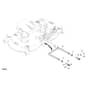 John Deere X950R - PC11965 - Draft Arm - ST767257
