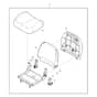 John Deere X950R - PC11965 - Delux Seat (020001 - ) - ST797319