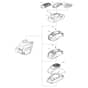 XA 50 GS - 2017-2019 - 295508043/C17 - Castel Garden Rotary Mower Engine Cover Diagram