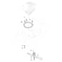 XA 53 BS - 2020 - 292158023/C20 - Castel Garden Rotary Mower Blade Diagram
