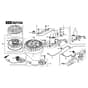 XA 53 HV - 2017-2018 - 292158838/C17 - Castel Garden Rotary Mower Flywheel - GCV160A0 S4 LE SD Diagram