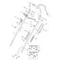 XA 53 HV - 2017-2018 - 292158838/C17 - Castel Garden Rotary Mower Handle Upper Part Diagram