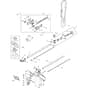 XB 250 J - 2014 - 286120103/14 - Castel Garden Brushcutter Handle Transmission 02 Diagram